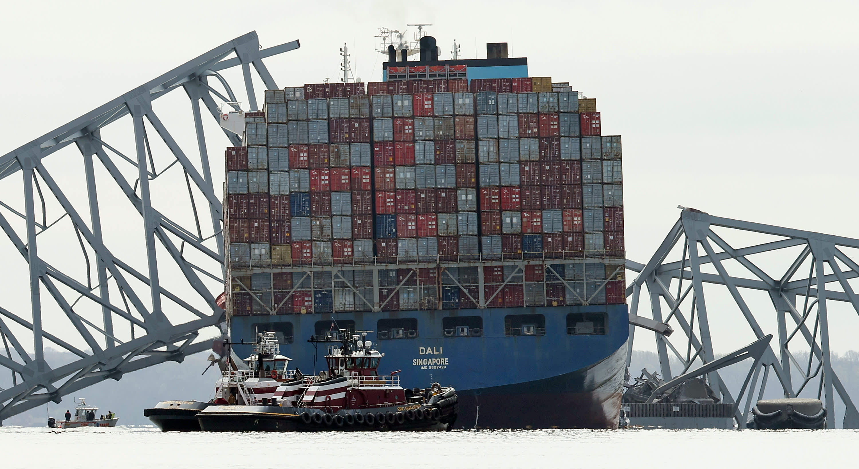 U.S. companies face urgent cargo pickup as global ocean carriers are put on the hook by the Baltimore port bridge collapse.