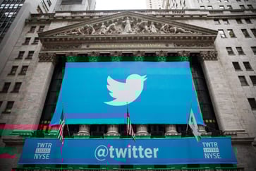 The largest stock price changes during the day were seen in Twitter, Starbucks, Tesla, and others.