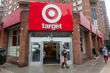 Despite beating on earnings and revenue, Target provides a cautious sales outlook for the year.