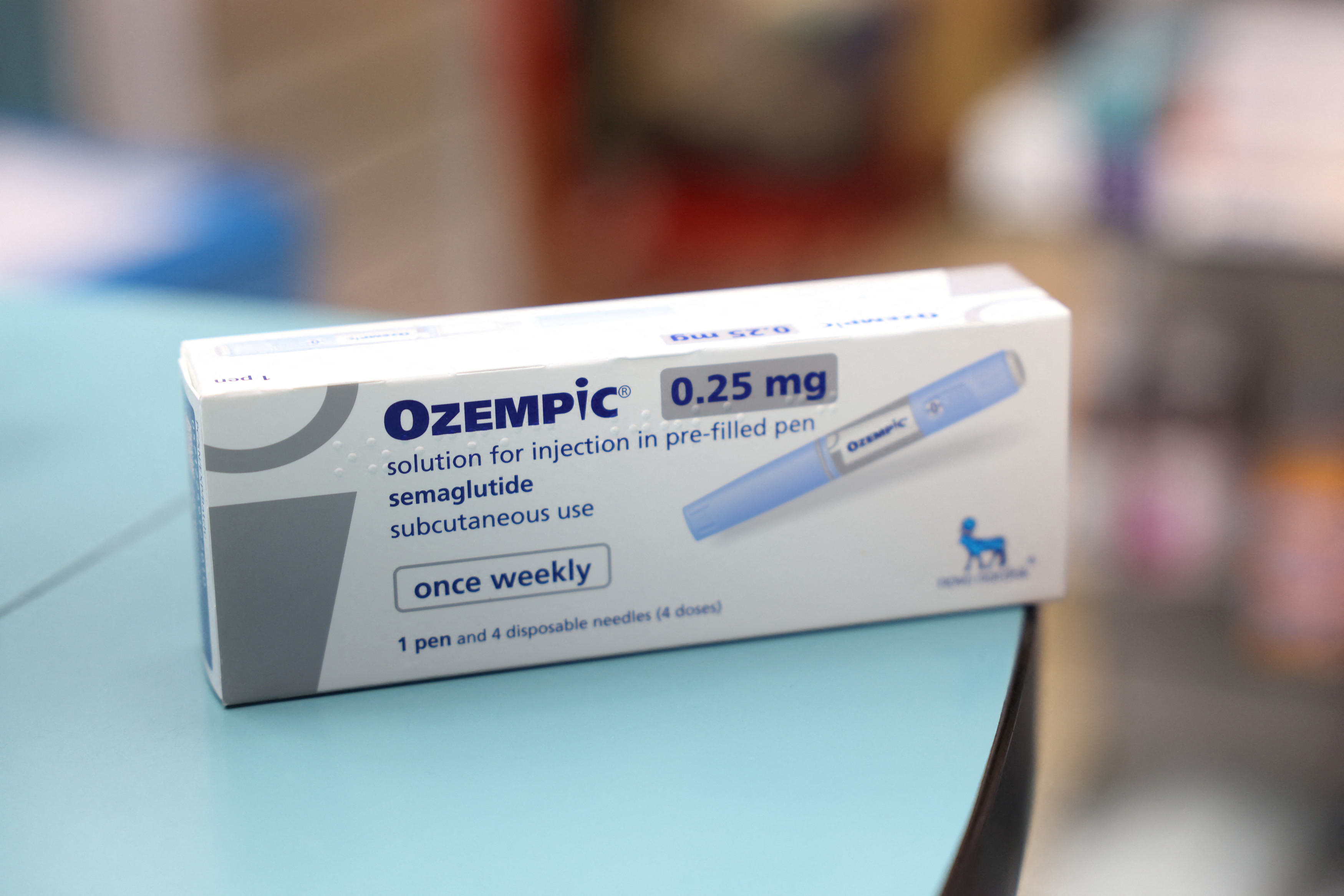 A study suggests that Novo Nordisk's diabetes drug Ozempic may decrease the likelihood of opioid overdoses.