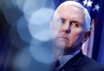 Mike Pence refutes President Trump's false claim that he had the authority to overturn the election.