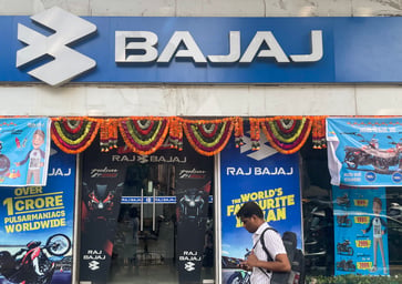 Bajaj Housing Finance's shares experience a more than doubling increase in value following a successful initial public offering (IPO) in India.