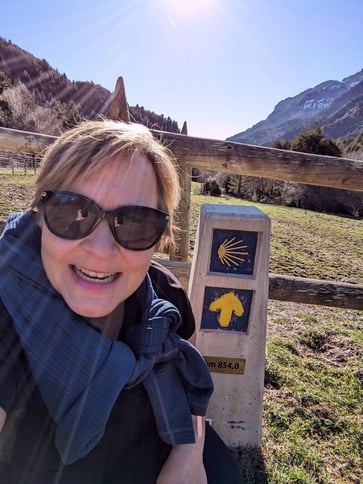 On a $6,800 budget, she spent four months in France and Spain while feeling exhausted at work.