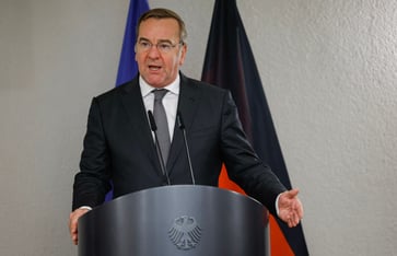 Germany's defense minister reveals that NATO's 2% target is not enough: 'We'll probably need more'