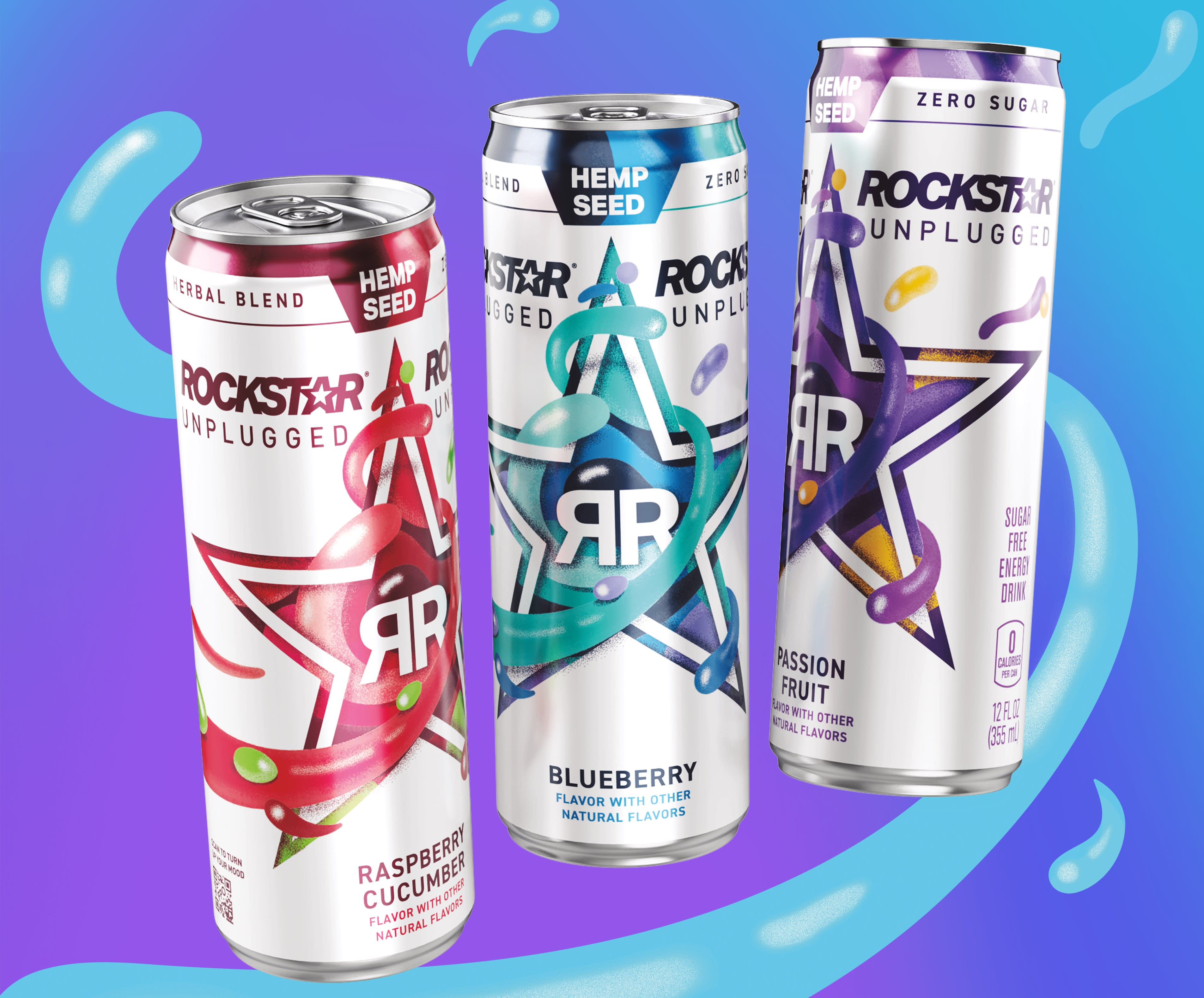 PepsiCo to introduce hemp seed-infused beverage under Rockstar Energy brand.