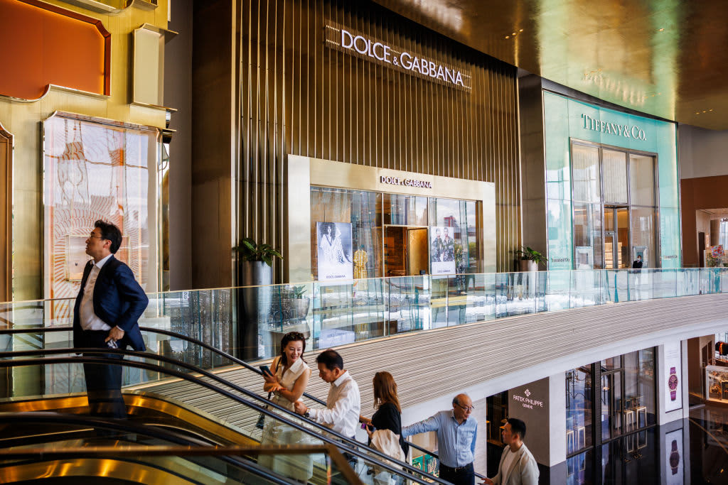 The personal luxury goods market is expected to decline for the first time since the 2008 financial crisis, according to research.