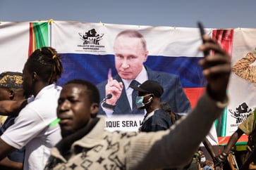 Russia is reportedly providing African governments with a "regime survival package" in exchange for resources and research, according to a new study.