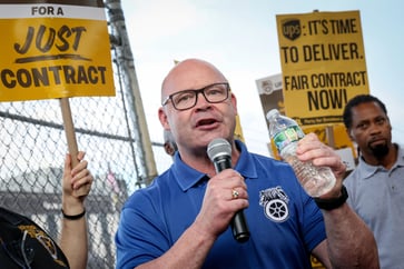 The Teamsters will not back either Harris or Trump in the 2024 presidential election.