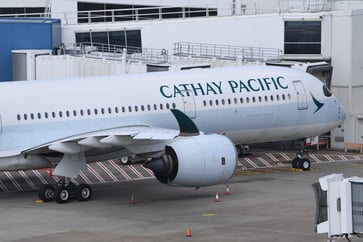 Cathay Pacific reports that a limited number of flights are affected by an issue with Rolls-Royce A350 engine.