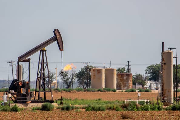 The U.S.'s reliance on fracking has enabled it to become the world's top oil producer, which could impact the transition to green energy.