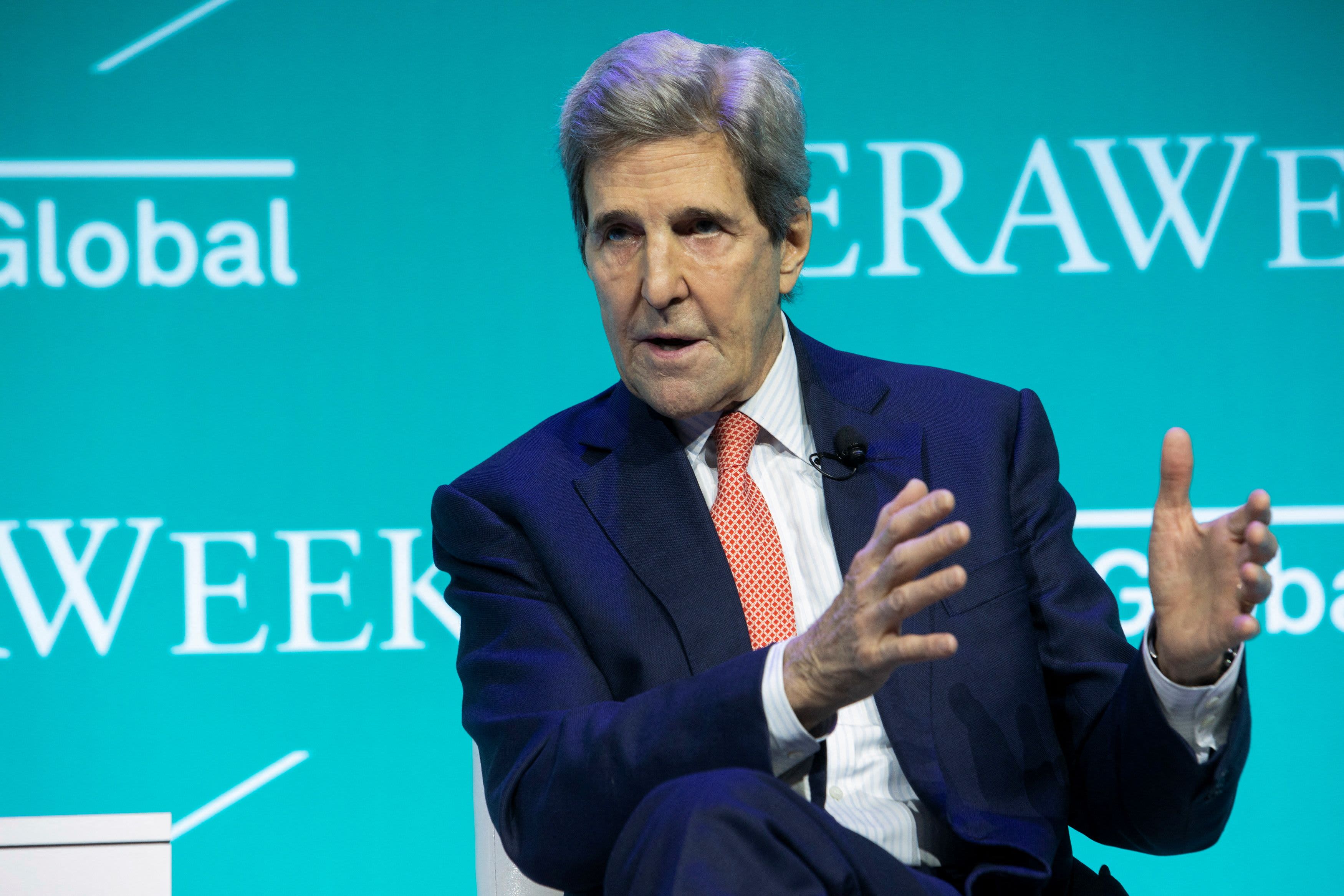 John Kerry characterizes Russia's conflict with Ukraine as a "pivotal moment" of the century.