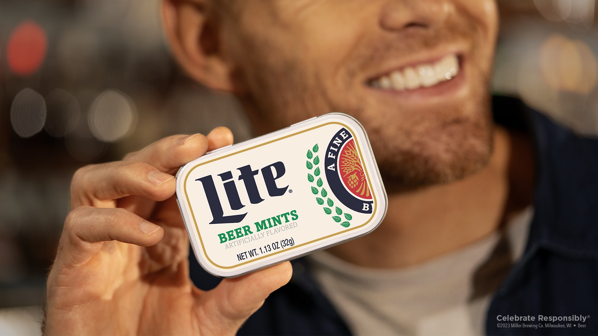 Miller Lite introduces a new product: $5 tins of mint-flavored beer.