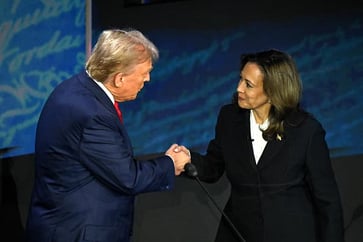 Trump raised 4 times less in donations than Harris during the final election sprint.