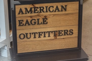 Sales for American Eagle increase, but profits rise at a slower pace than anticipated.