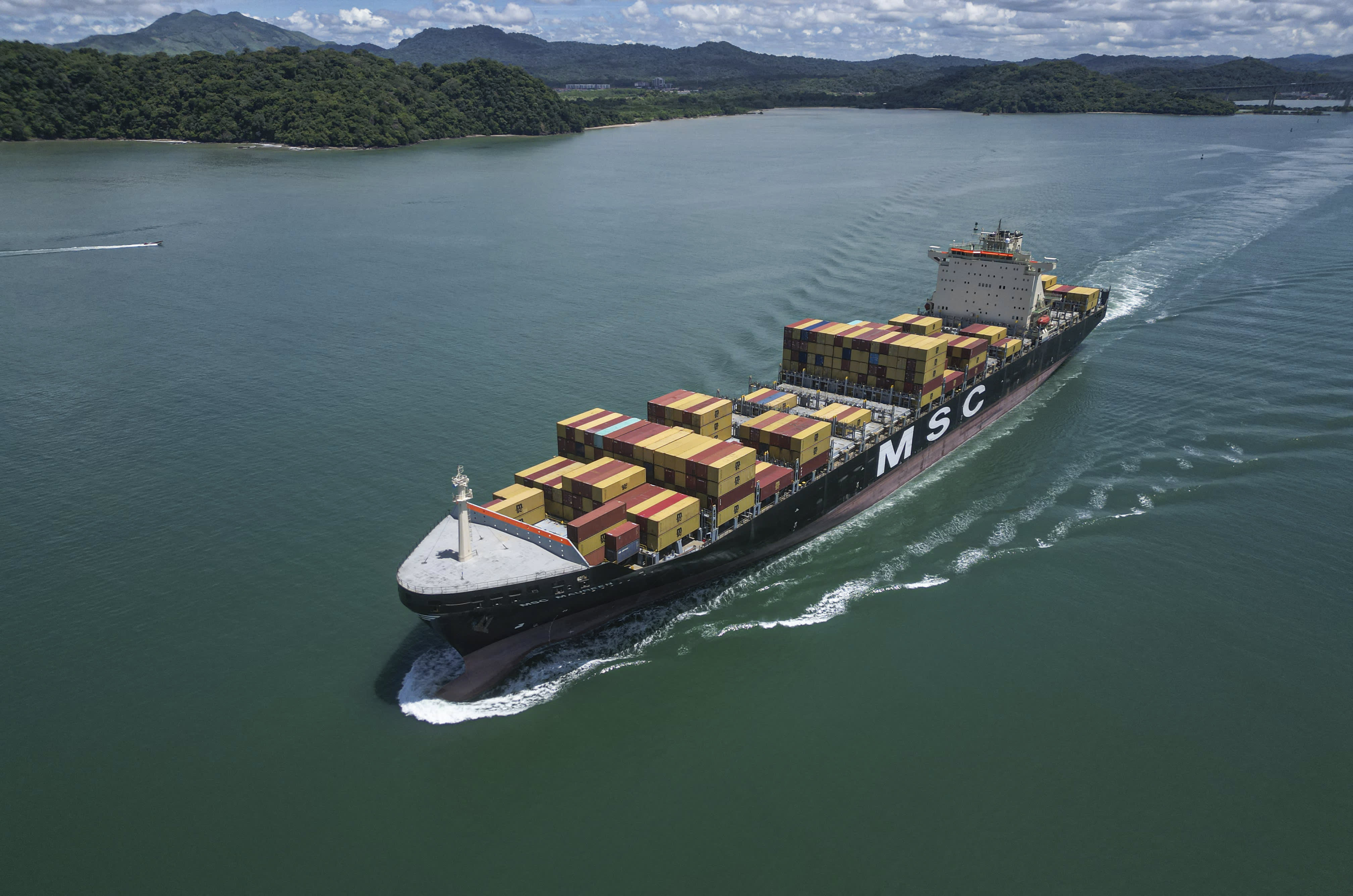 After a record drought, the Panama Canal reports that shipping is recovering.