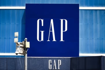 Early earnings release halted Gap shares.