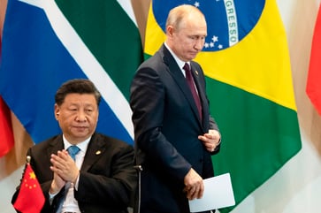 Putin's decision to trust Xi could be the riskiest move of his nine years in power.