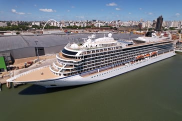 The market debut of a cruise line operator causes Viking's stock to increase by over 10%.