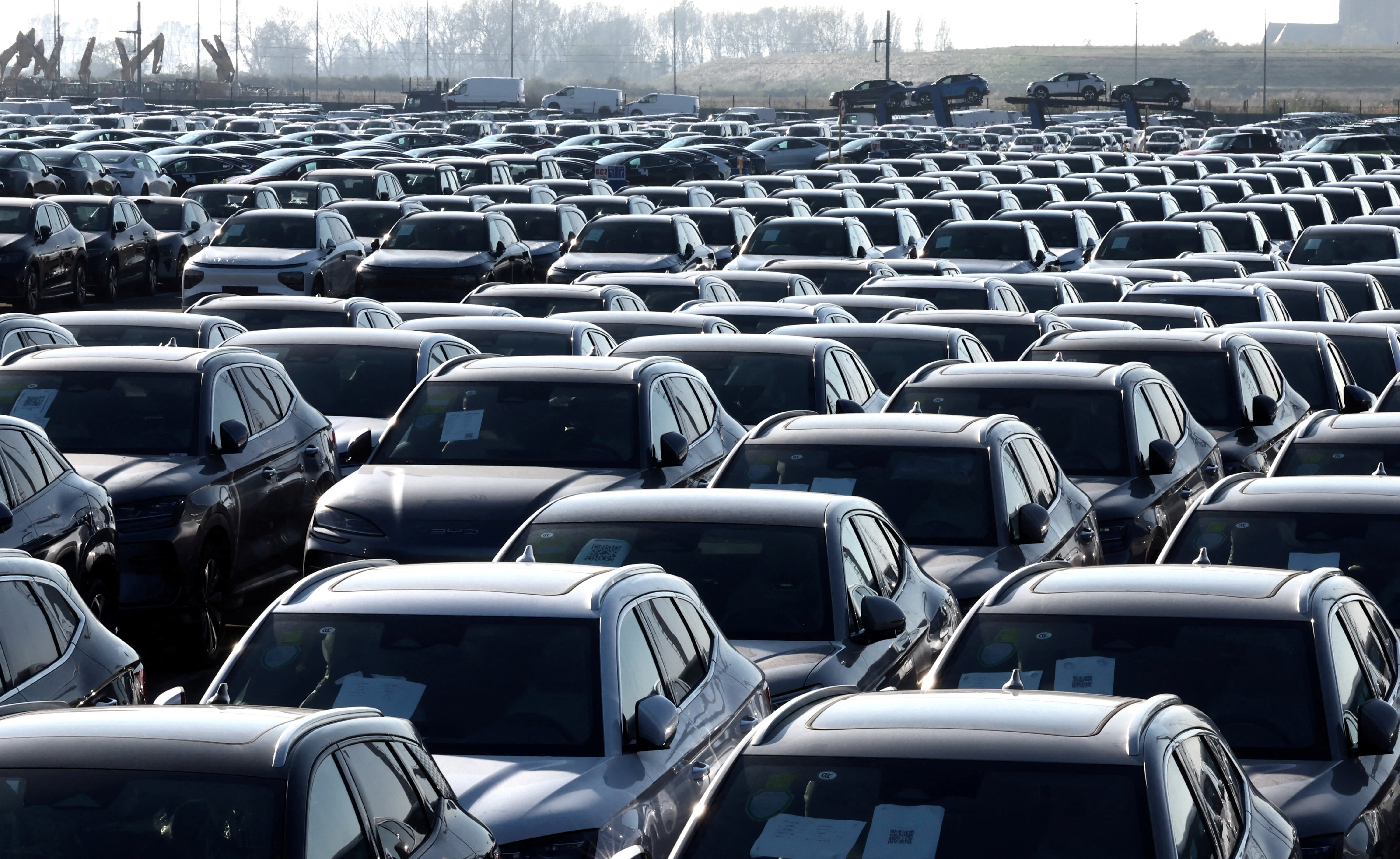 For the first time, Tesla's quarterly sales were surpassed by BYD, a Chinese electric vehicle manufacturer.