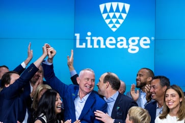 In 2024, Lineage will commence trading in the market's largest initial public offering (IPO).