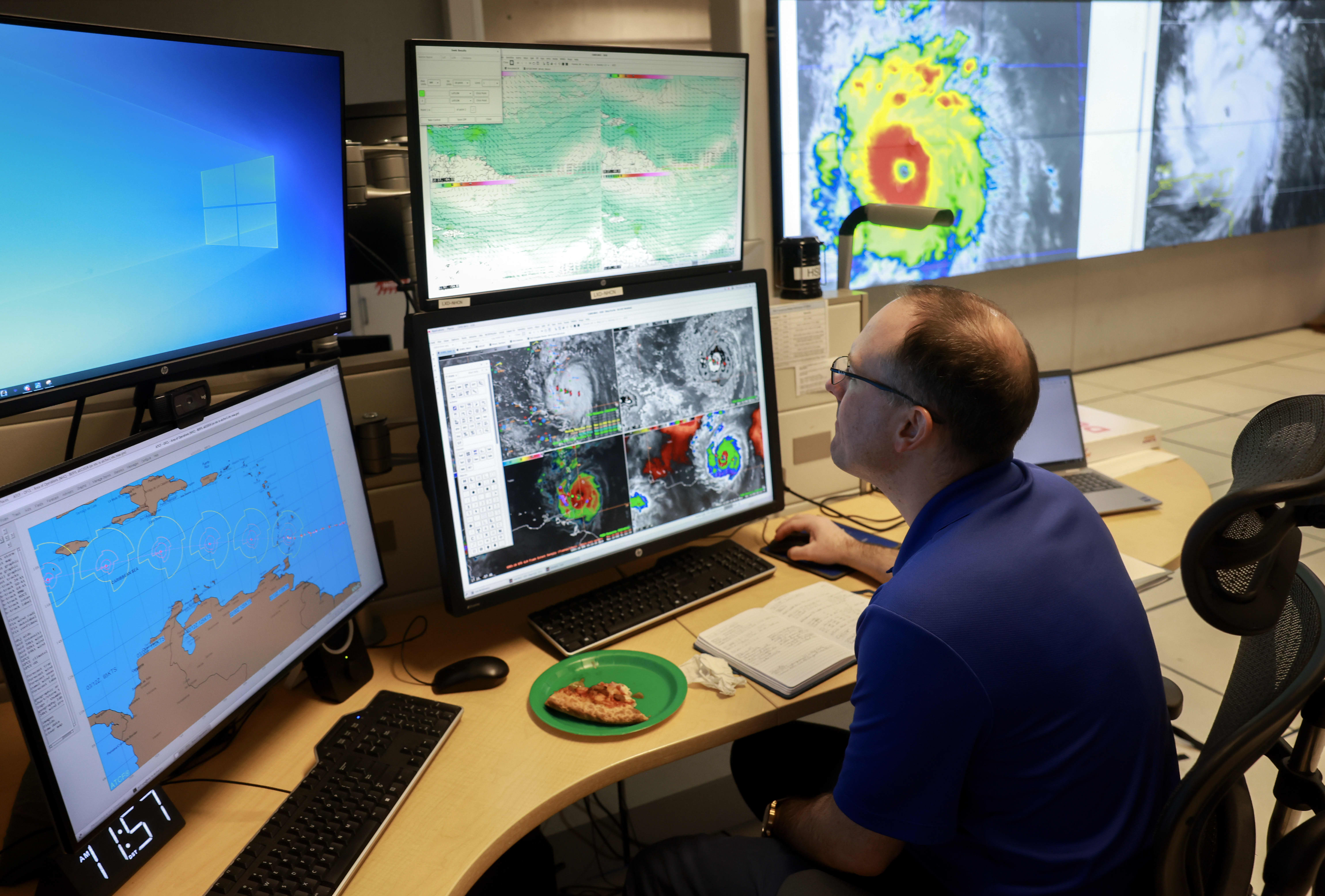 In its destructive journey across the Caribbean, Hurricane Beryl sets new records.