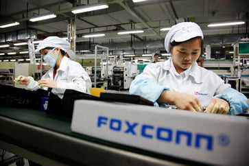 Foxconn, an Apple supplier, has restarted some manufacturing in Shenzhen following a Covid-19 outbreak.