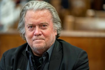 Steve Bannon, a former aide to Trump, is sentenced to four months in prison for contempt of Congress.