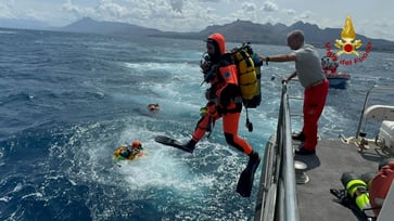 The chair of Morgan Stanley International is among the missing in the yacht sinking as the search operation continues.