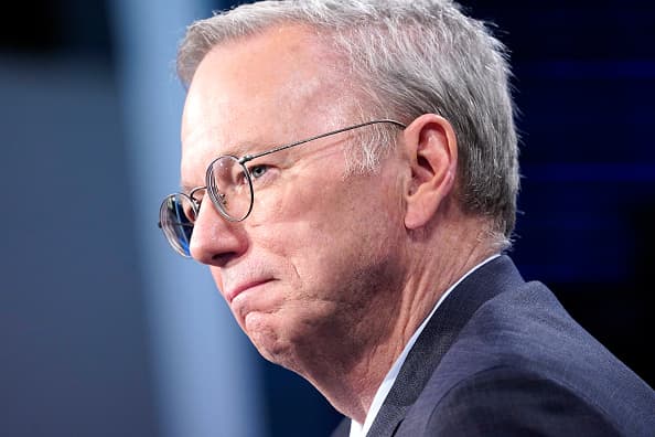 The tech industry must prioritize national security in light of the conflict in Ukraine, according to former Google CEO Eric Schmidt.