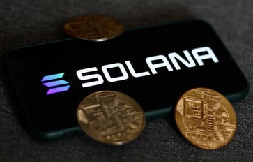 The price of Solana increases by 12% following the launch of a Trump-themed memecoin, while the value of ether decreases.