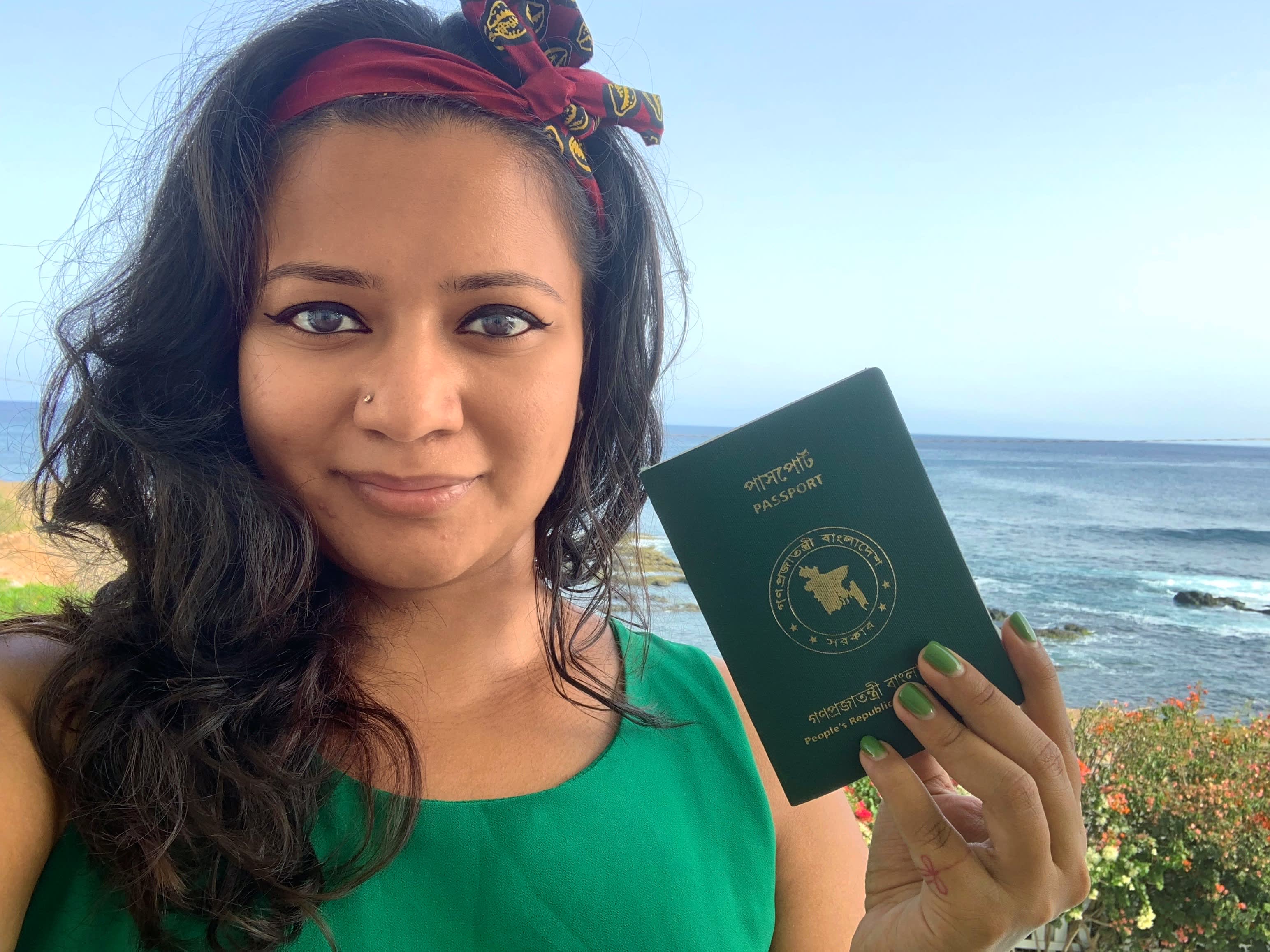 Despite having one of the world's "best" passports, she still managed to visit more than 100 countries.