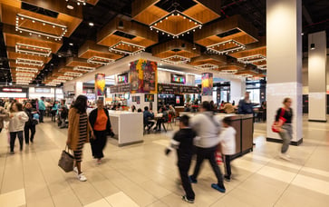 New restaurants are being utilized by malls to attract consumers as shopping centers undergo reinvention.