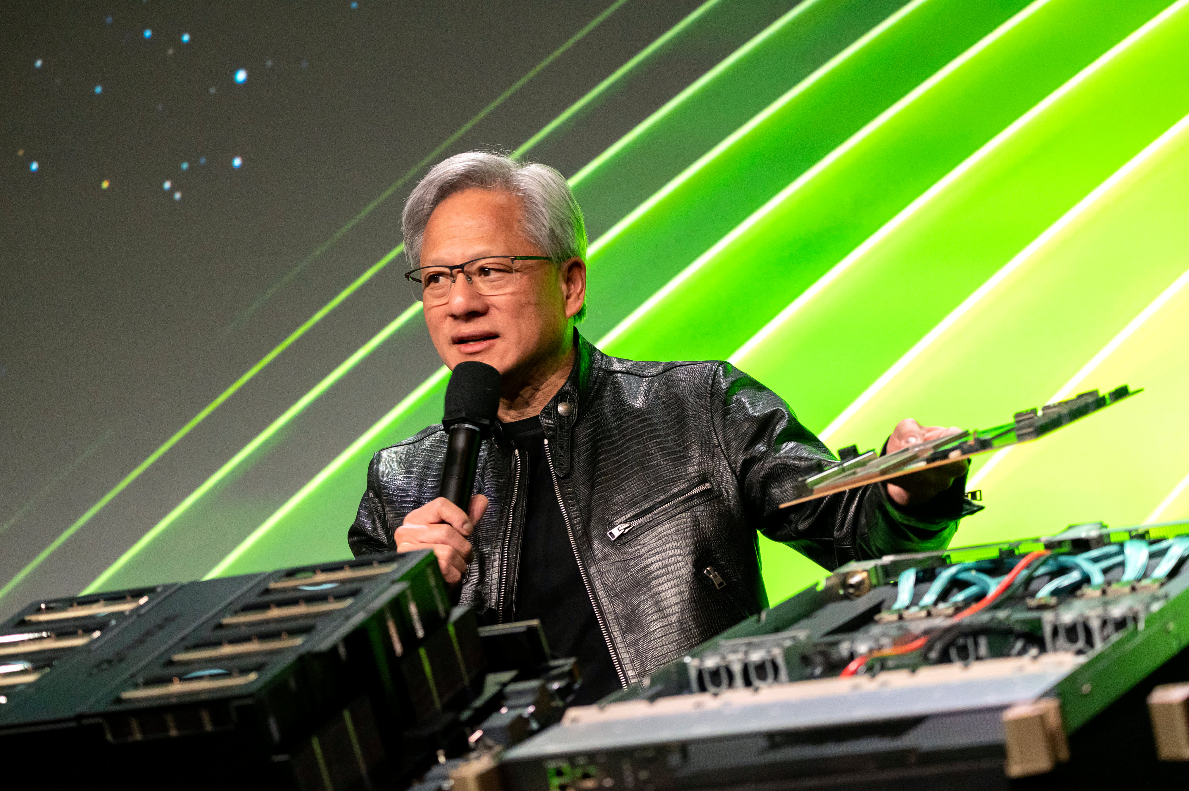 While Nvidia leads the AI chip market, competition is intensifying.