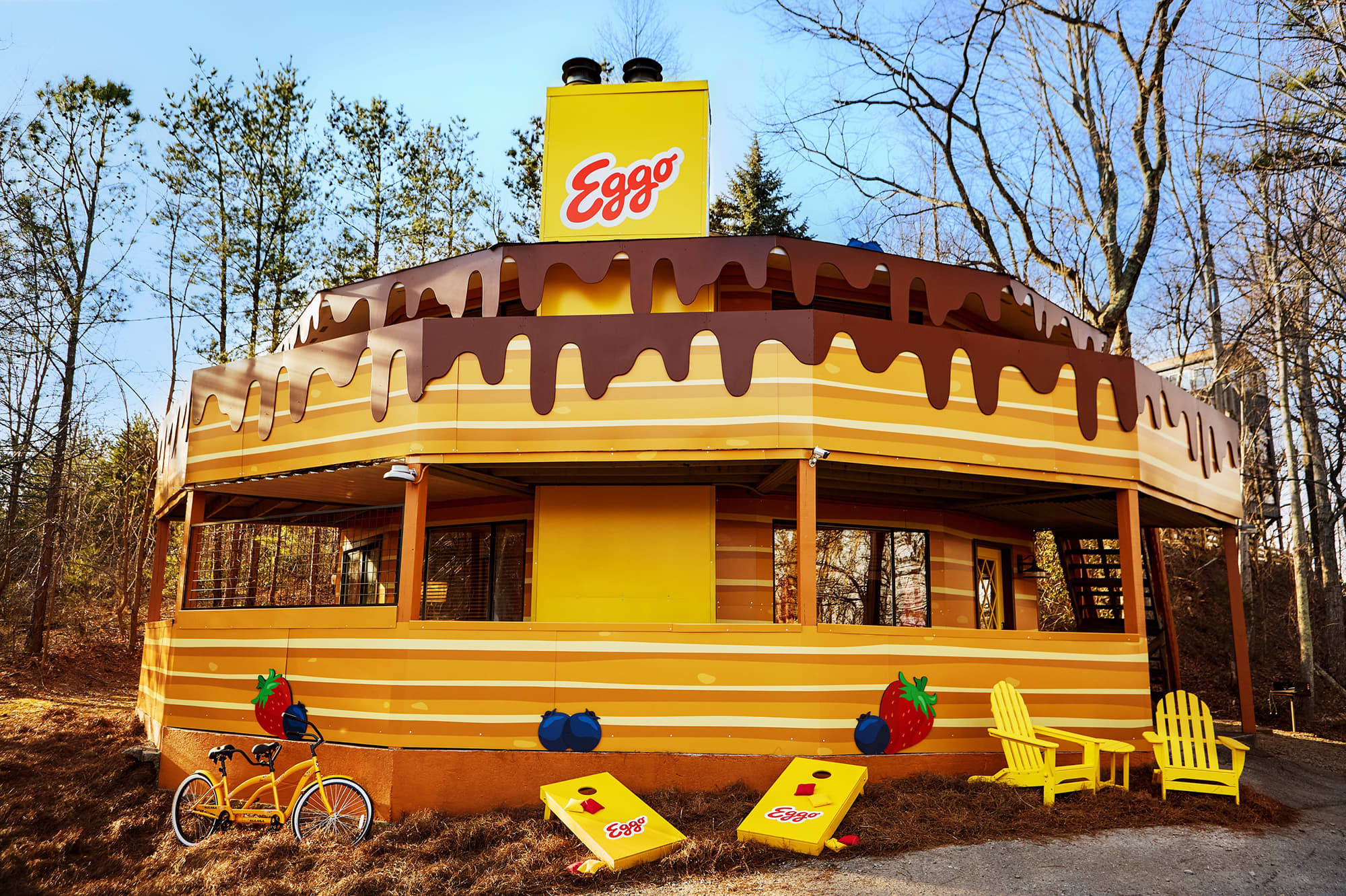 National Pancake Day: Eggo introduces a rental home for breakfast lovers - Here's how to reserve your complimentary stay.