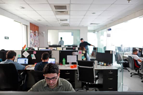 High youth unemployment looms in India as the slowing IT sector's hiring decreases.