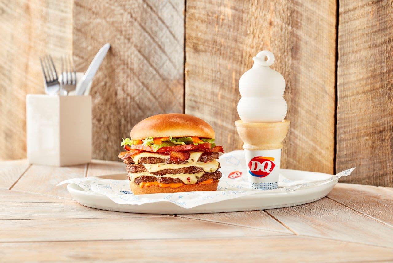 Dairy Queen introduces Stackburger line amidst 2021 sales surge.