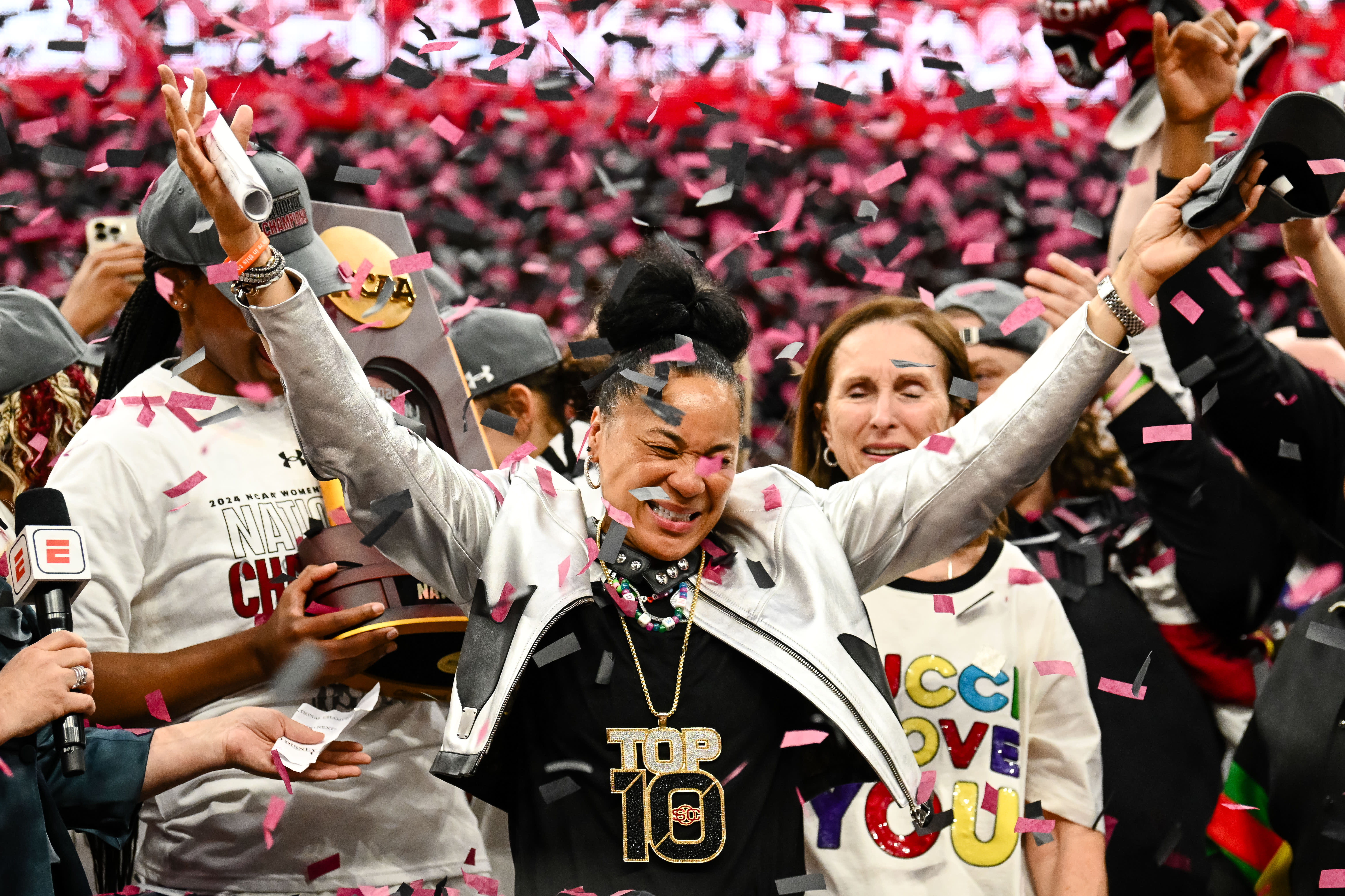 Dawn Staley, the coach of South Carolina's women's basketball team, predicts that the sport will continue to improve.