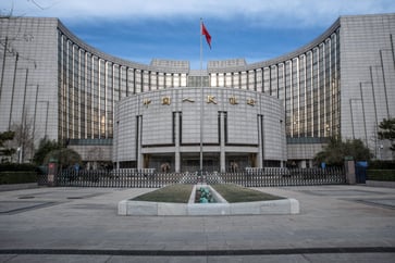 Beijing assesses stimulus measures while keeping benchmark lending rates steady.