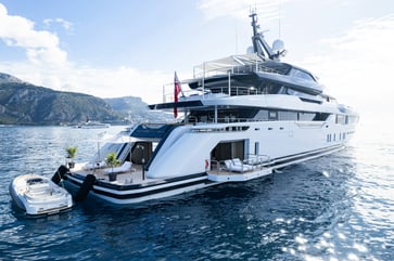 Explore a yacht that costs $1.4 million per week for a vacation.