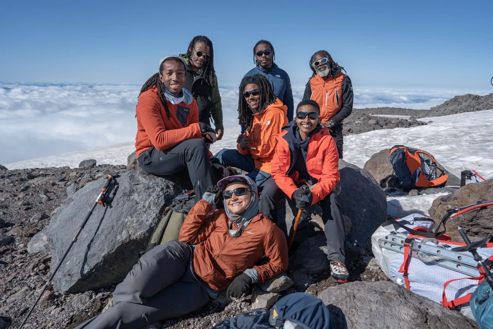 A small group of Black climbers is striving to become the first of their kind to reach the summit of Mount Everest.
