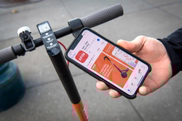Ford divests its e-scooter business to a SoftBank-backed European competitor.