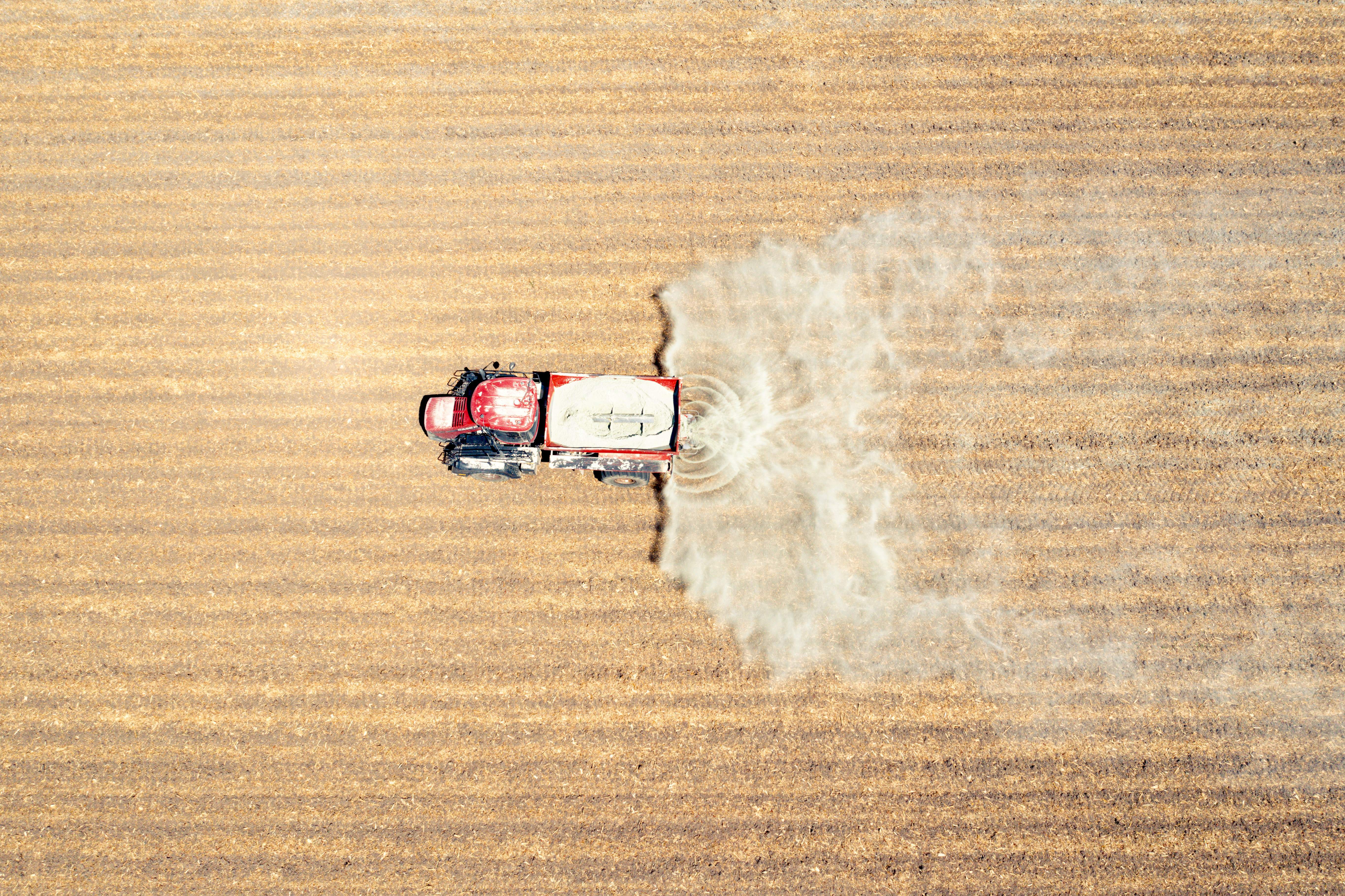 Agriculture is becoming carbon-friendly with startups utilizing "rock dust."