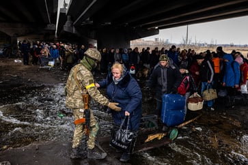The Ukraine war serves as a crucial indicator of the global community's reaction to the misuse of authority, according to a former British foreign minister.