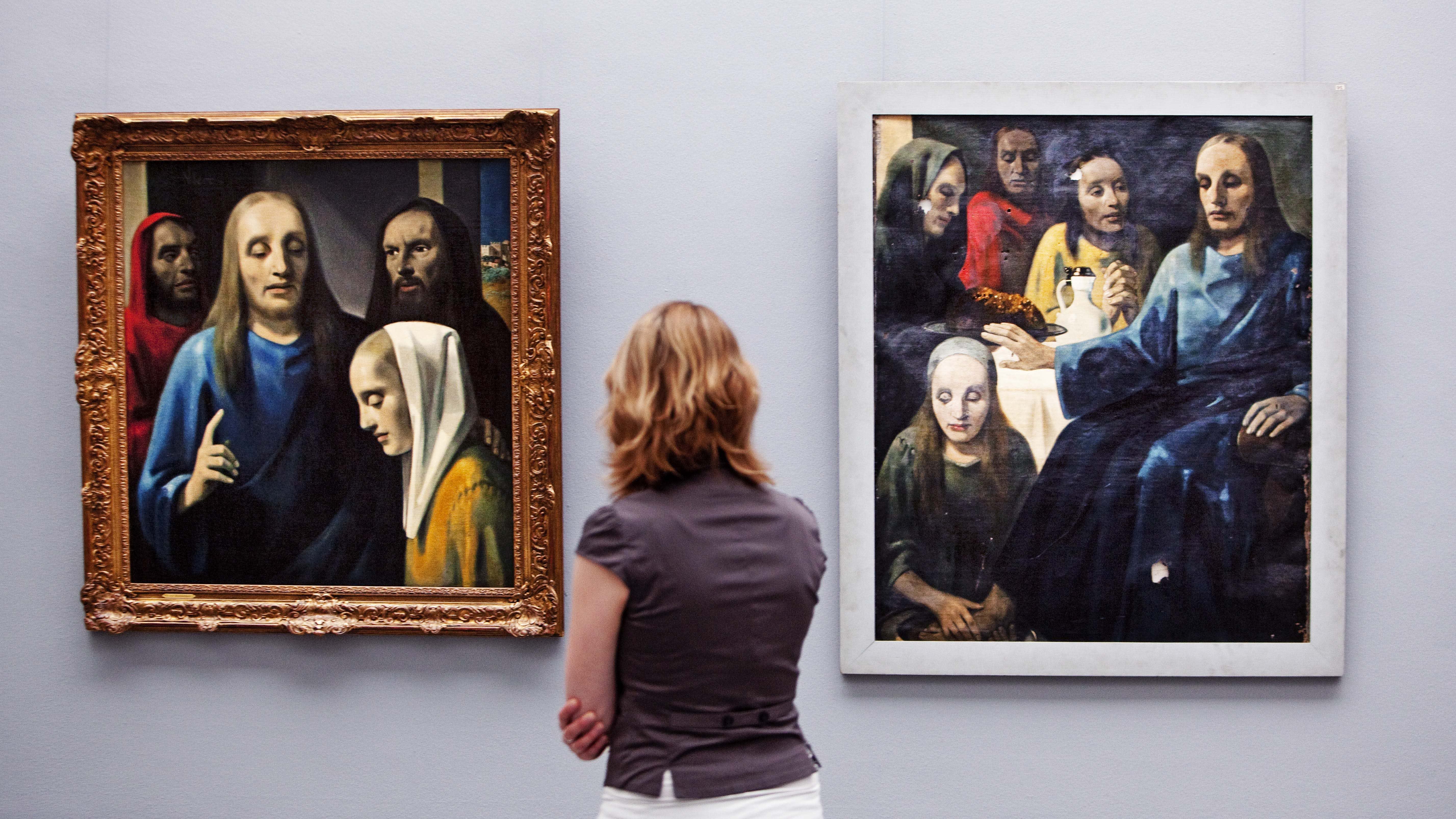 The issue of counterfeit art in the market is a constant concern.