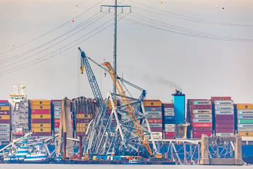 The Coast Guard is meticulously allowing vessels to return to port following the Baltimore bridge collapse for the cleanup operation.