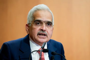 The governor of India's central bank issues a warning about the increasing possibility of global inflation reemerging.