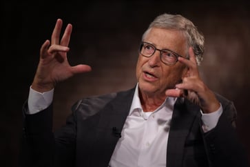 Bill Gates is taken aback by the lack of interest in these "dull" questions, which he believes are "more significant than GDP."