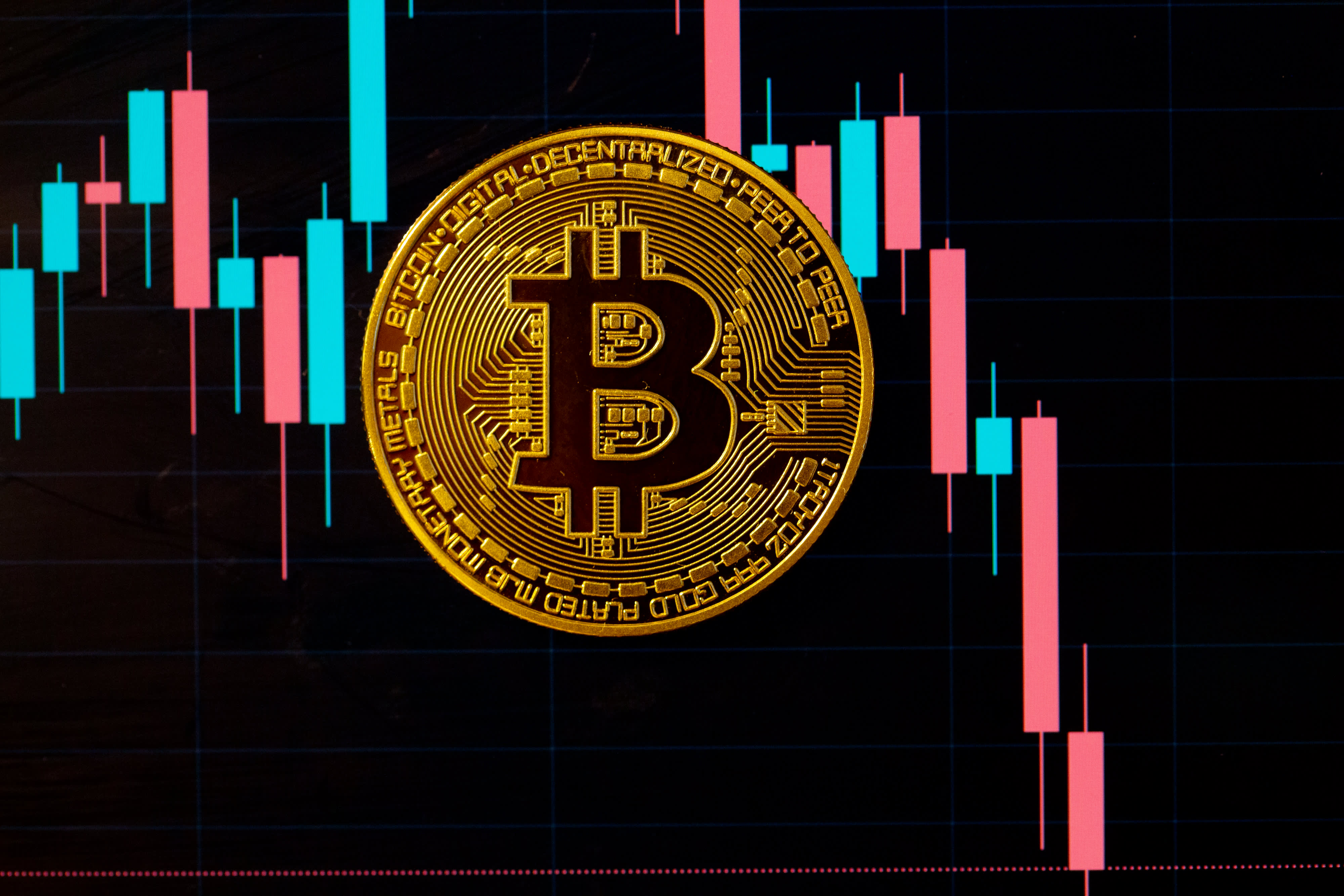 Bitcoin experiences another day of decline, with investors preparing for potential market fluctuations in April.