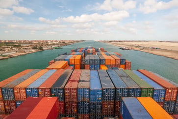 The global economy can be significantly impacted by the use of shipping containers.