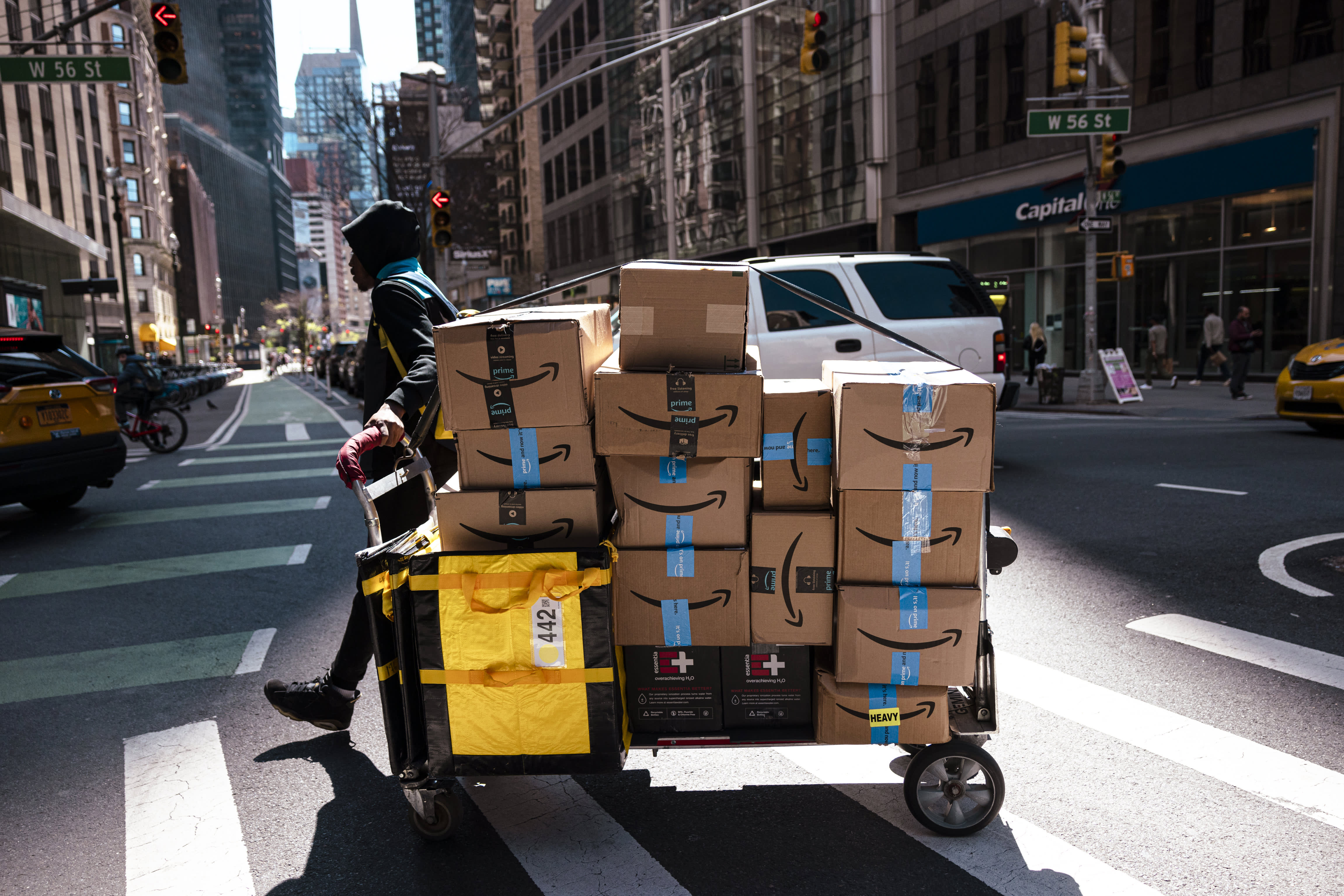 Amazon is phasing out the use of plastic air pillows in its packaging.